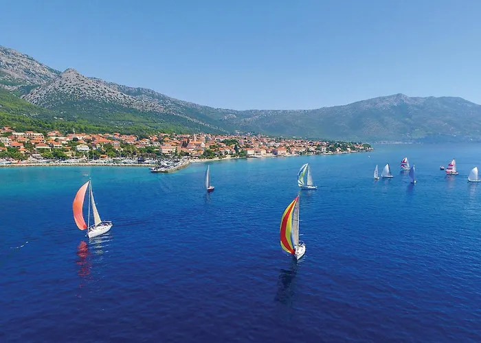 Hébergement de vacances Cozy In With Sauna Orebić